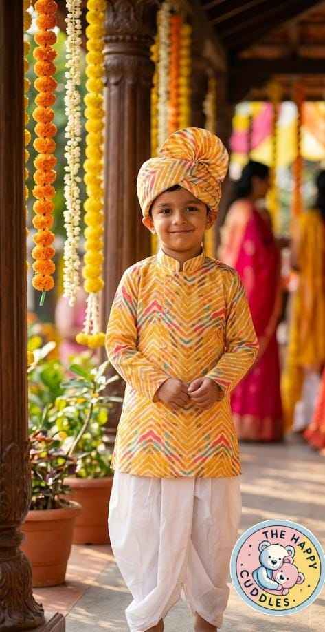 Boys Premium Cotton Festive Kurta Set