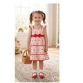 Cherry  Pink Heart Flutter Dress