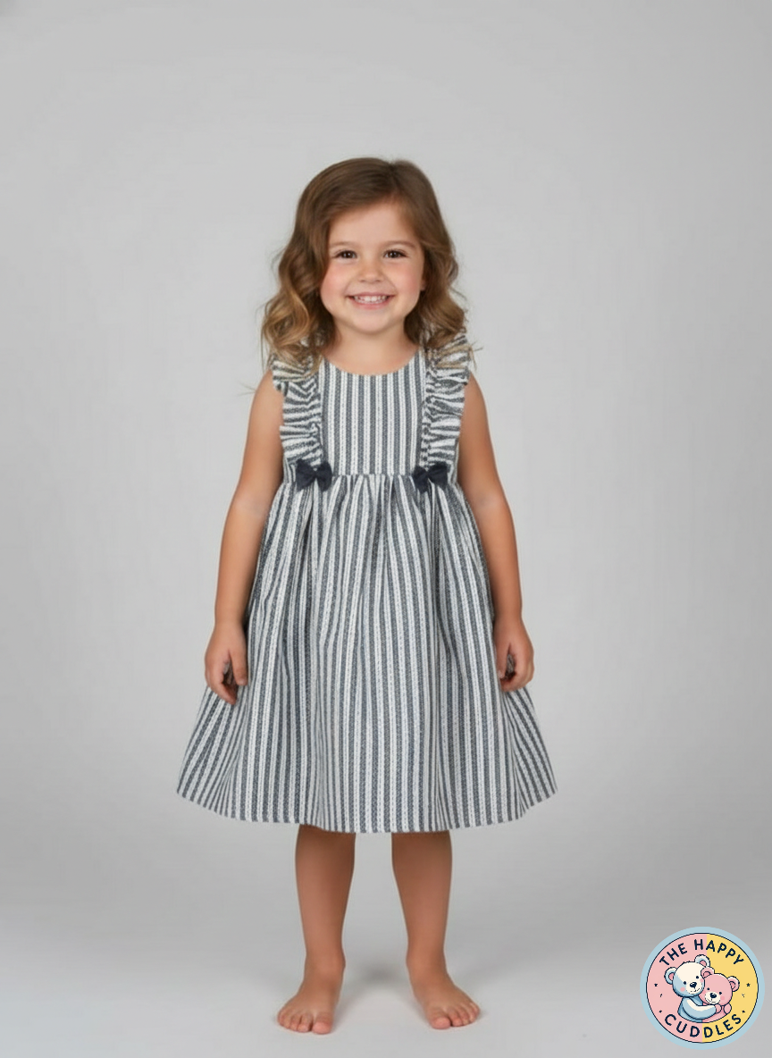 Monochrome Meadow Frock