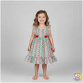 Candy Chevron Bow Dress