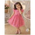 Mul Chanderi Frock - Pink