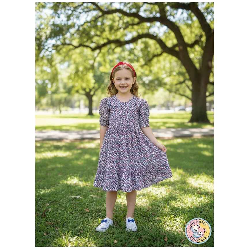 Playful Confetti Stripe Design
