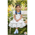 Premium Blue Bouquet Dress