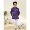Royal Blue Festive Kurta Set for Boys