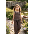 Toffee Twirl Peplum girls Co-ord set