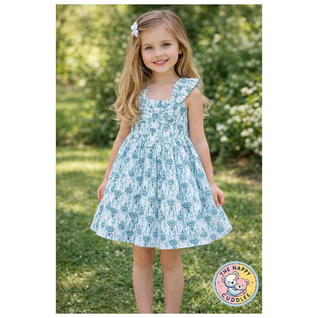 Indigo Blossom Frock