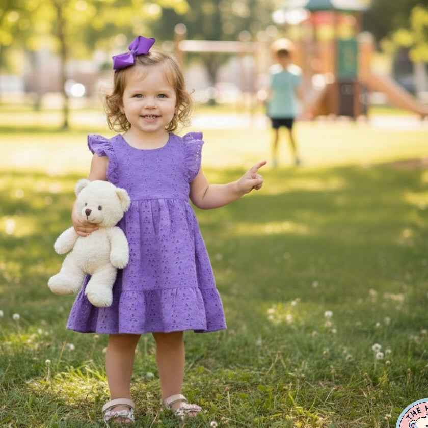 Lavender Hakoba Dress