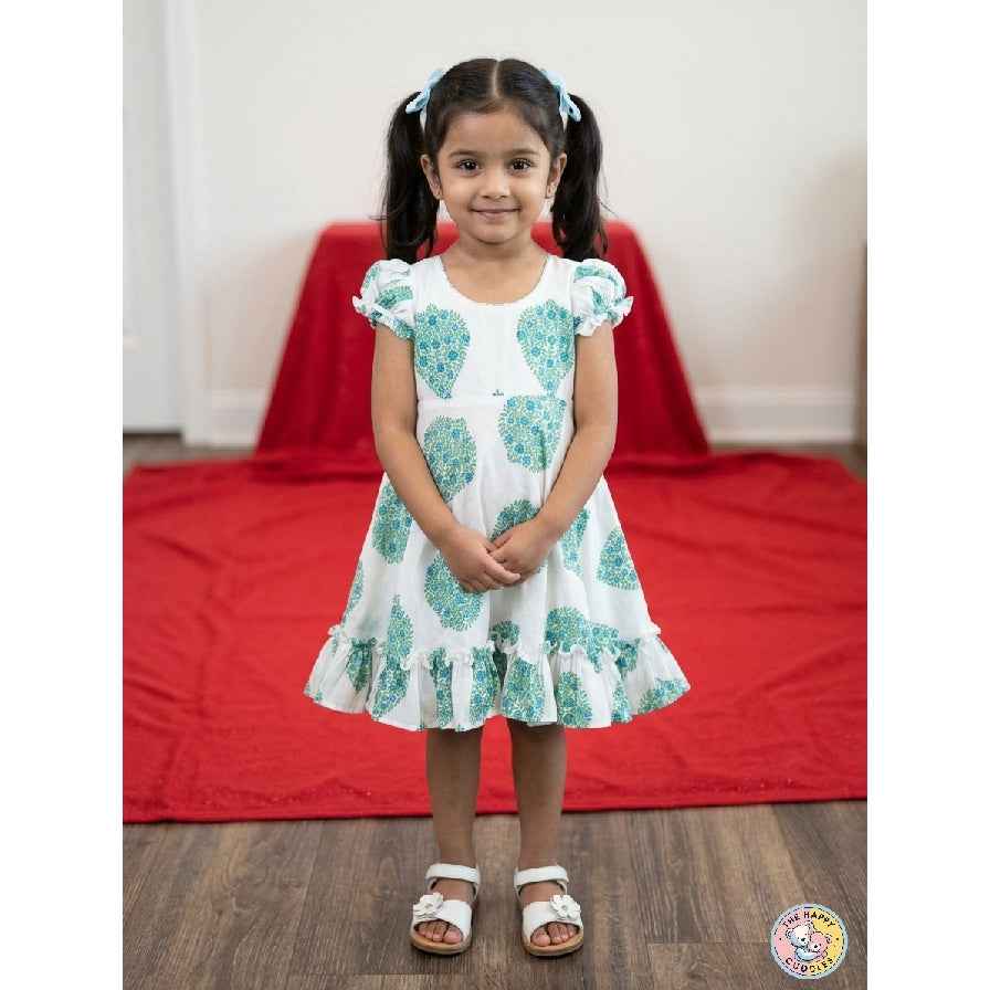 Mint Meadow Cotton Dress