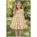 Golden Meadow Twirl Dress