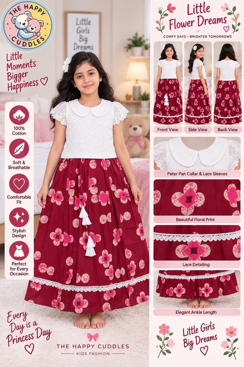 Red skirt girls
