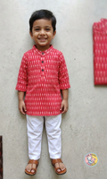 Tomato Red kurtha set