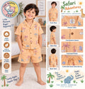Cotton lenin summer orange