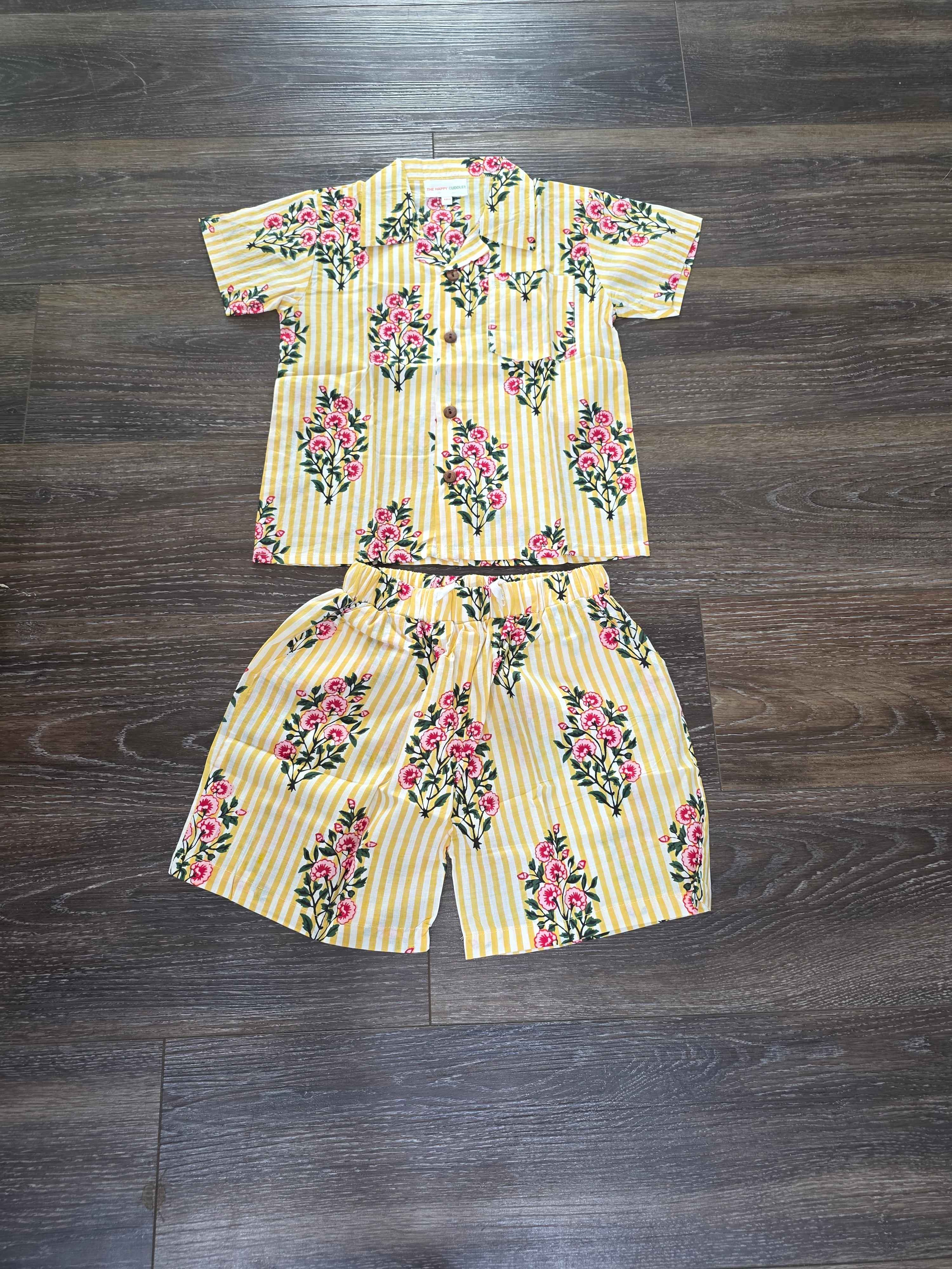 Unisex Shirt&Short Set